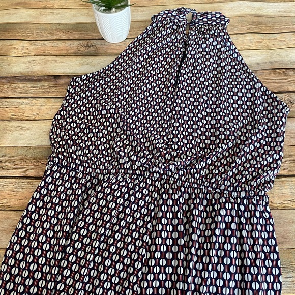 Enfocus Studio Print Sleeveless Jumpsuit Sz 14 NEW - Picture 8 of 9